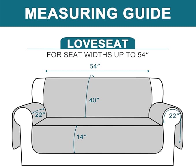 Turquoize 100% Waterproof Couch Cover Sofa Covers - Image 5