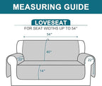Turquoize 100% Waterproof Couch Cover Sofa Covers - Image 5