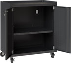 Manhattan Comfort Fortress Rolling Garage Storage Cabinet - Image 6
