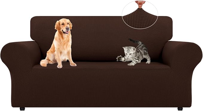LURKA Stretch Loveseat Sofa Slipcovers 1 Piece Couch Covers by LURKA