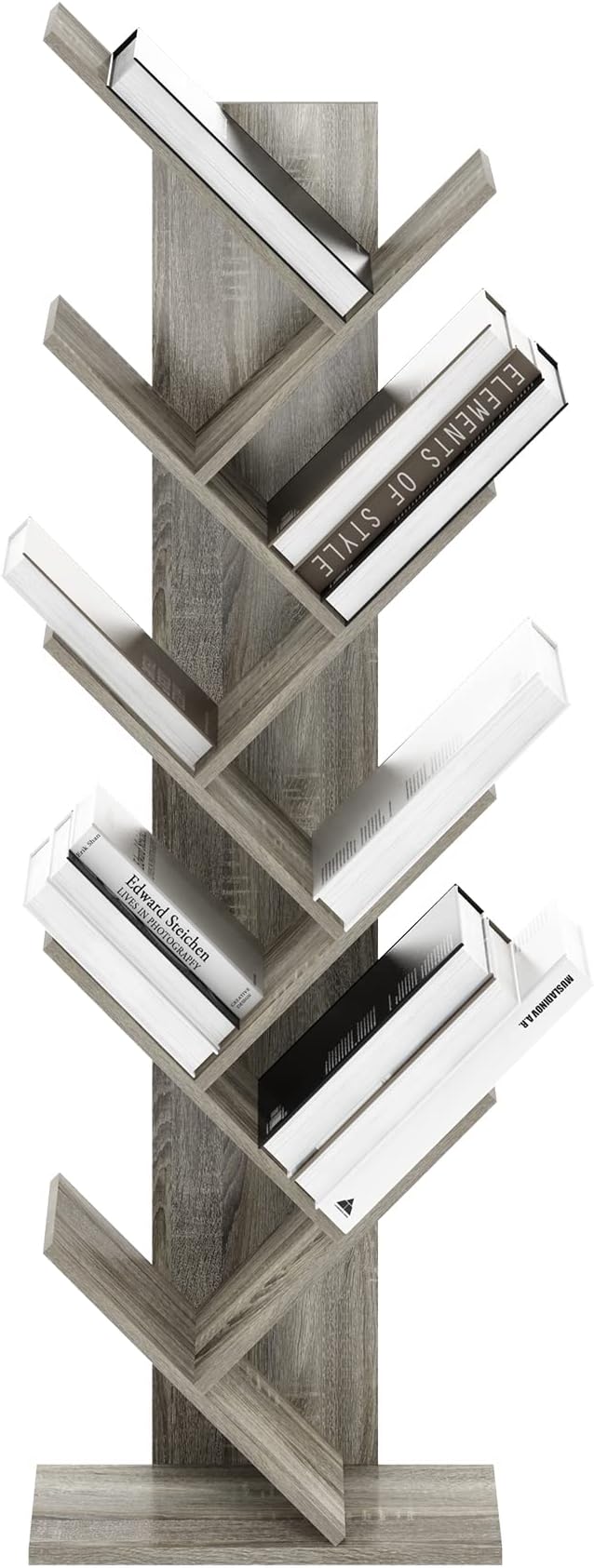 Furinno TREE Book Shelf, 9-Tier Bookshelf, Tree Bookcase - Image 6