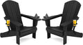 SERWALL HDPE Folding Adirondack Chair by SERWALL