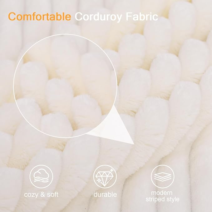 COMAX Convertible Sofa Bed, Folding Floor Couch Corduroy Fold Out Couch Bed - Image 7