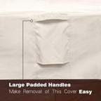 VAILGE 2-Seater Heavy Duty Patio Deep Bench Loveseat Cover, 100% Waterproof - Image 5