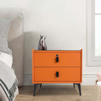 Smart Nightstand w/Fingerprint Lock Drawers, Smart Bedside Table w/USB Charging - Image 6