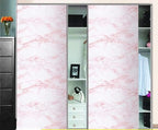 practicalWs 15.7in x 472.4in White/Pink Marble Stick Paper Peel and Stick - Image 6
