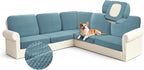 Arfntevss Sectional Couch Covers L Shape Couch Cushion Covers Slipcovers Fitted by Arfntevss