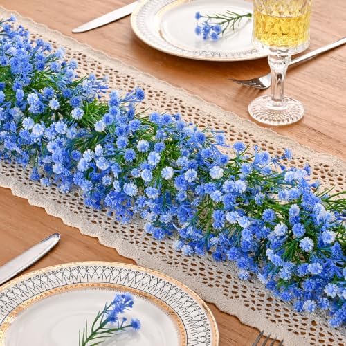 Dolicer 4 Pcs Babys Breath Artificial Flowers Vines Baby Breath Garland - Image 2