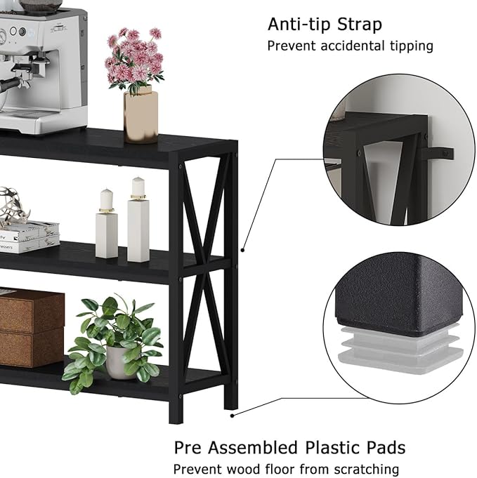 FATORRI Console Table for Entryway, Long Sofa Table - Image 5