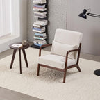 Mid-Century Modern Accent Chair & Coffee Table Set by PlushNest