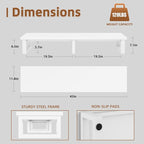YAOHUOO 45" Large TV Riser for 32-60 inch TV, TV Riser Stand Shelf - Image 7