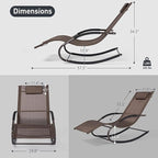 Lounge Chair, Outdoor Chaise Lounge - Image 3