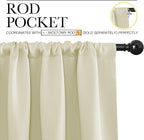 NICETOWN Blackout Curtains for Living Curtains, Window Treatment Thermal - Image 3