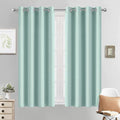 Yakamok Room Darkening Curtains 52x54 inch Length Aqua-Living Room | 2 panels by Yakamok