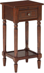 Convenience Concepts French Country Khloe 1 Drawer Accent End Table 14" by ConvenienceConcepts