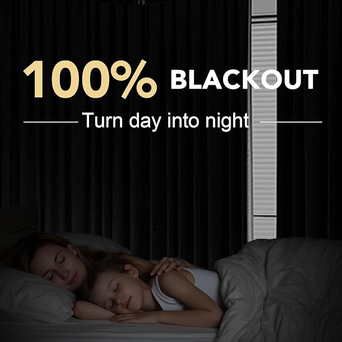 H.VERSAILTEX Bedroom Curtains Blackout Linen Blackout Curtains 84 Inches Long - Image 2