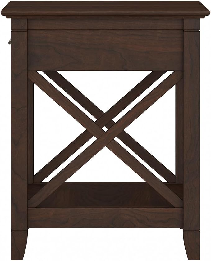 Bush Home End Table with Drawer, Nightstand with Storage, Living Room and - Image 9