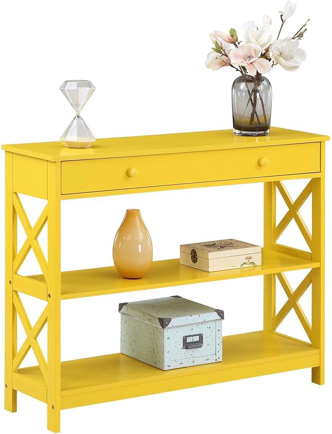 Convenience Concepts Oxford 1 Drawer Console Table - Image 4