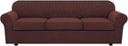 H.VERSAILTEX 4 Piece Stretch Sofa Covers by HVERSAILTEX