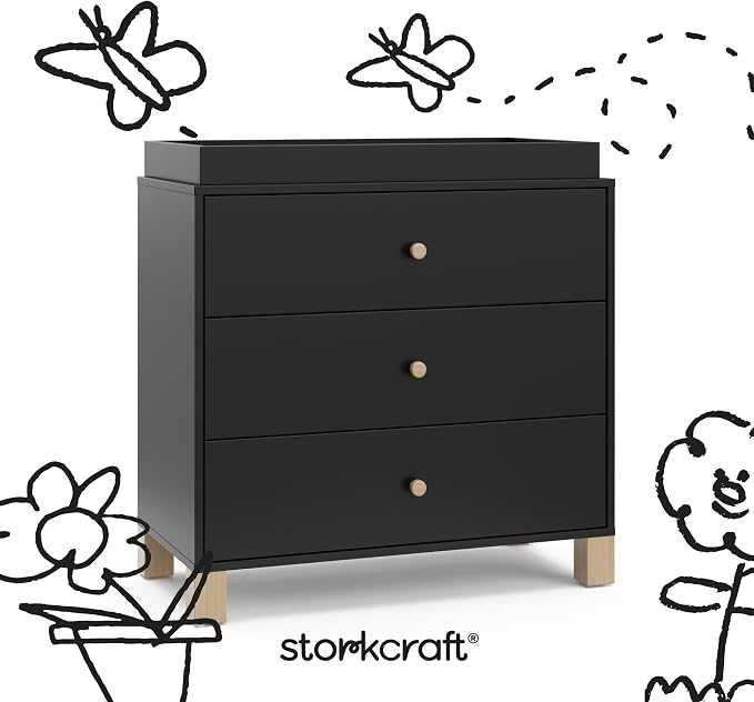 Storkcraft California 3-Drawer Chest - Image 8