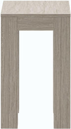 Plank+Beam Modern Rectangular Side Table, Slim Side Table - Image 4