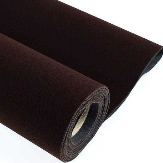 Self Adhesive Brown Velvet Flock Liner by Unknown