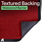GORILLA GRIP Waterproof Traffic Guard Door Mat, 2 Pack, Indoor Outdoor Heavy - Image 6