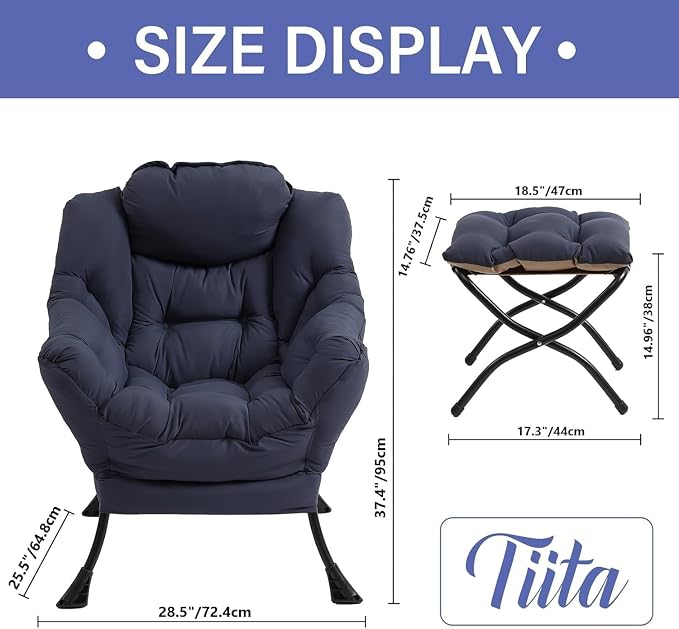 Tiita Modern Large Accent Chair - Image 5