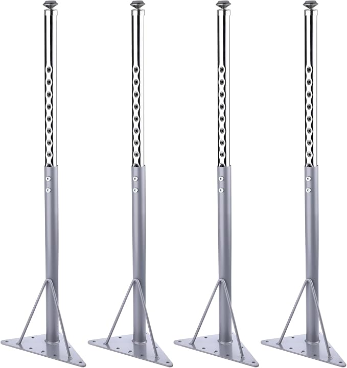 KAZAKA Adjustable Table Legs, 20-30 inch by KAZAKA