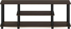 Furinno Turn-N-Tube No Tools 3D 3-Tier Entertainment TV Stand up to 50 inch TV - Image 5