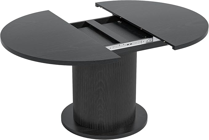 43.3 inch 59 inch Adjustable Size Round Dining Table - Image 6