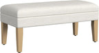 Homepop Home Decor | Upholstered Decorative Storage Ottoman Bench | Ottoman by HomePop