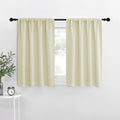 NICETOWN Kitchen Curtains, Short Blackout Curtains & Drapes, Thermal Insulated by NICETOWN