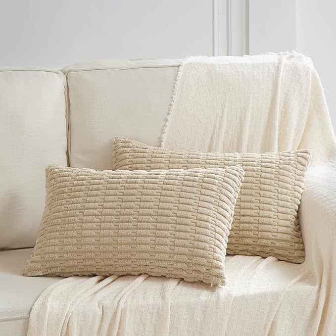 Fancy Homi 4 Packs Decorative Throw Pillow Covers - Image 6