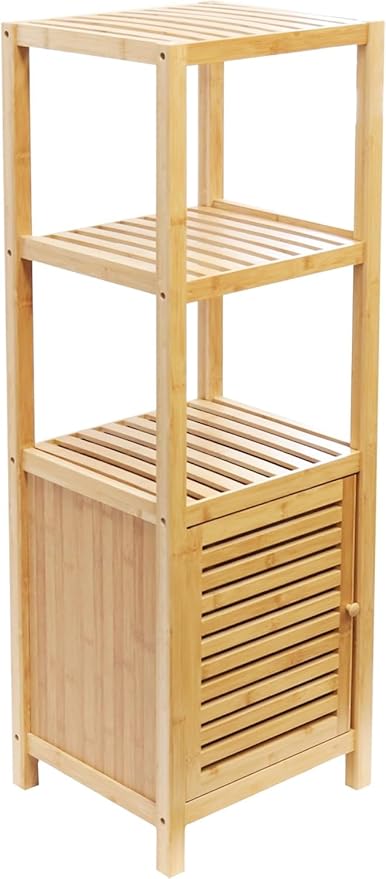 RoyalHouse Bamboo 3-Tier Floor Organizer by RoyalHouse