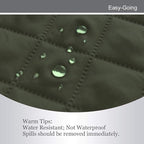 Easy-Going Reversible Couch Cover, 4 Seater Sofa, Army Green/Beige | XX-Large - Image 4