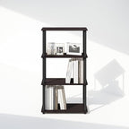 Furinno Turn-N-Tube Book Shelf, 4-Tier Bookshelf, Bookcase - Image 8