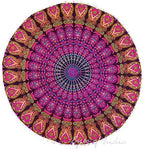 Mandala Floor Pillow Cover Meditation Cushion Seating Throw Hippie Round - Image 4