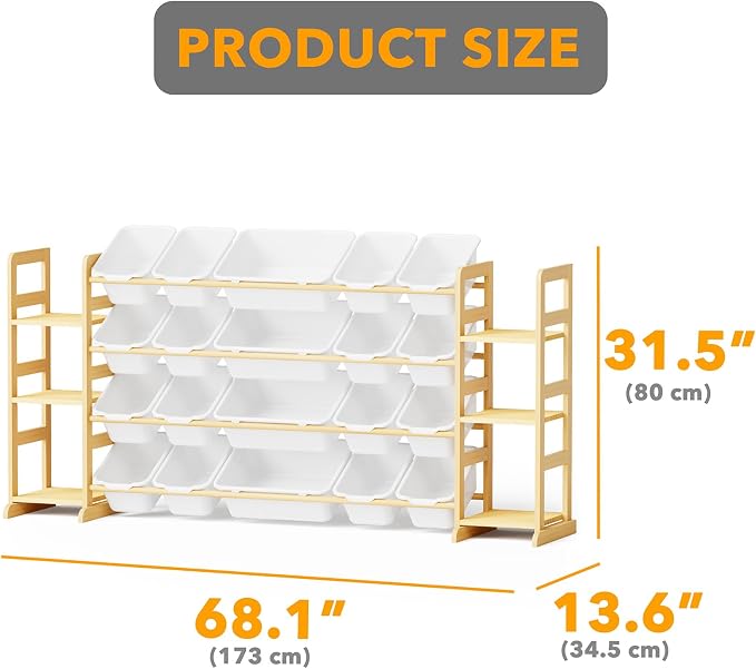 SpaceAid Toy Storage Organizer - Image 2