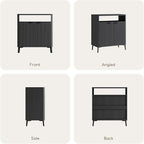 Fatmok Fluted Buffet Cabinet - Image 6