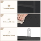 FOTOSOK 6-Tier Open Bookcase and Bookshelf, Freestanding Display Storage - Image 7