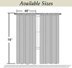 Simplebrand Ava Blush Blackout Curtains - Image 9