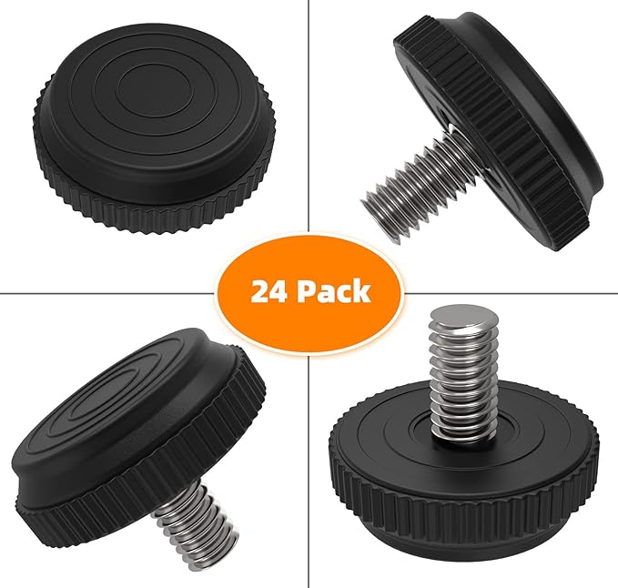 ONEHOME 16 Pack 5/16-18 Stainless Steel Adjustable Threaded Furniture Leg - Image 5
