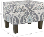 Homepop Home Decor |K7646-A750 | Upholstered Modern Rectangular Storage Ottoman - Image 3