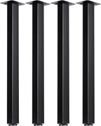 LCSDLHLSY Table Legs 28 inch, Adjustable Metal Furniture Legs, DIY Computer by LCSDLHLSY