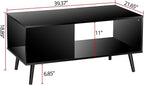 ZenStyle Mid Century Modern Coffee Table, Wooden Retro Coffee Table - Image 3