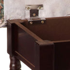Frenchi Furniture Foot Stool, 15.8"D x 11.8"W x 9.8"H - Image 7