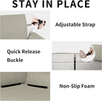 Easy-Going Reversible Couch Cover, Chaise Lounge, Water Resistant Furniture Mat - Image 3