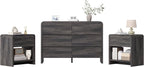 AMERLIFE Modern 3-Piece Bedroom Furniture Set - Image 9