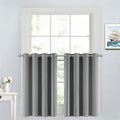 Yakamok Dove Grey Room Darkening Window Curtains 52x36 Inch by Yakamok